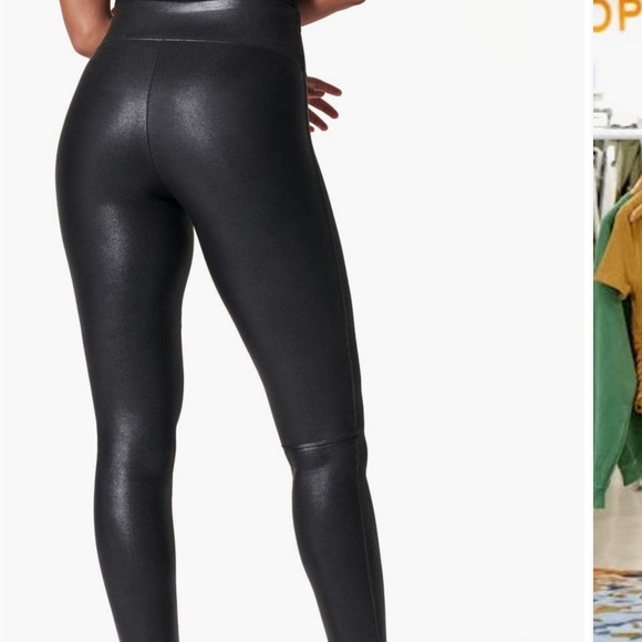 Spanx Faux Leather Leggings - Picture 8 of 8